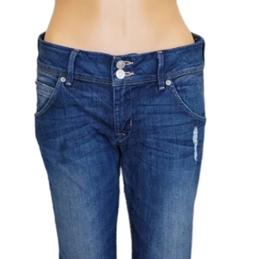 Hudson Collin flap Mid-Rise Skinny Jean